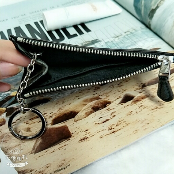 COACH CARD CASE KEY POUCH LEOPARD PRINT NWT - Picture 5 of 8